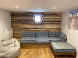 Natural Mixed Tone Pallet Board Cladding - SANDED - 40m2 Bundle Offer
