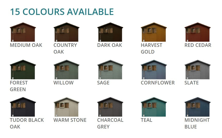 Flat Top 6ft Wide x 4ft High Picket Fence Panels - Choose Your Colour